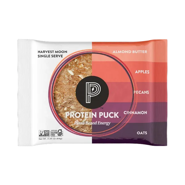 Protein Puck Full Size Protein & Energy Bar Harvest Moon (Apple & Cinnamon & Pecan)